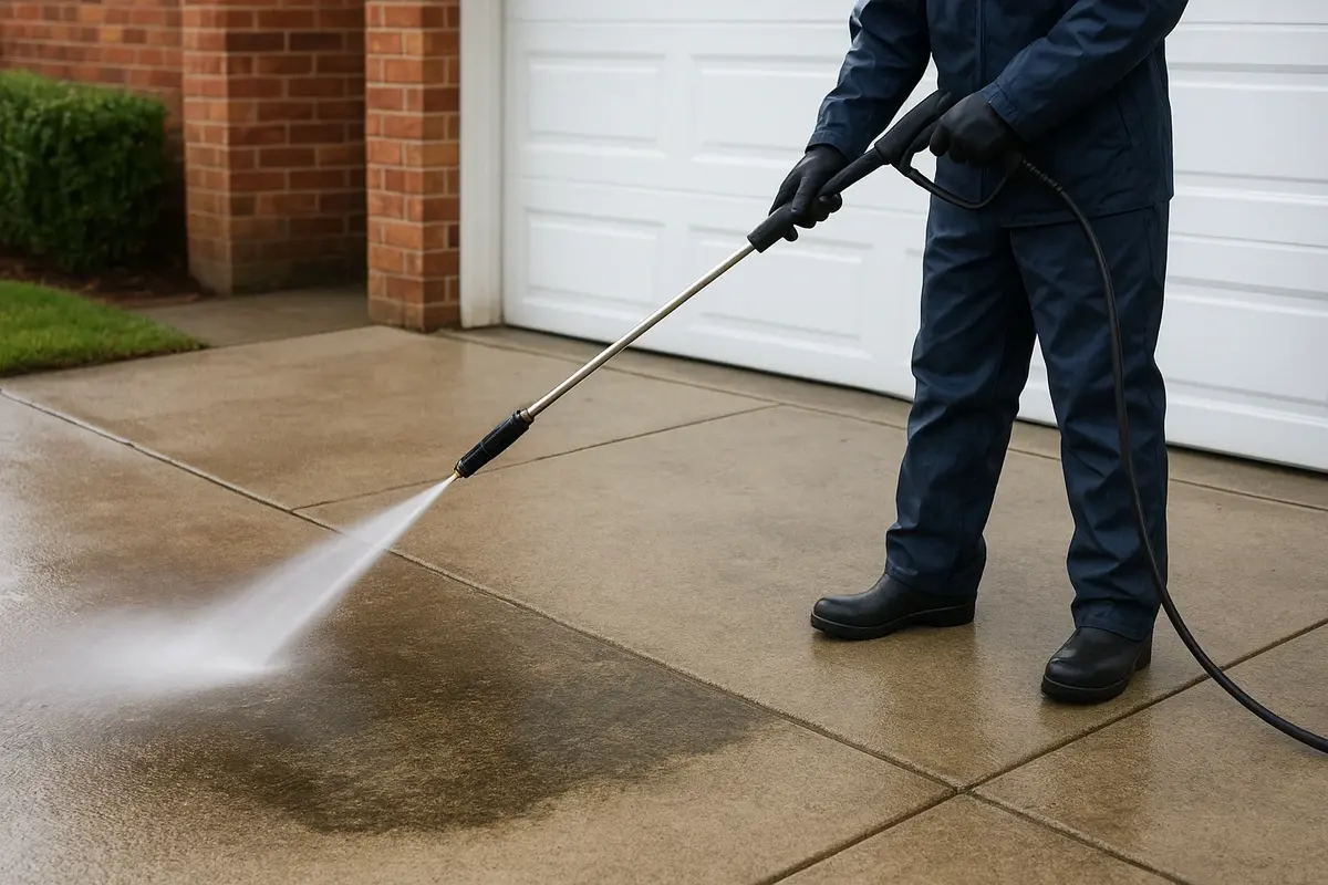 driveway pressure cleaning Melbourne